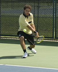 Diego Acosta Playing Tennis